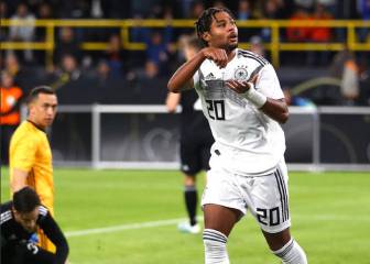 La risa de Gnabry que ha despertado la indignación tras el Alemania-Argentina