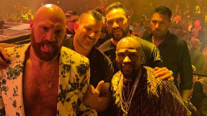 Tyson Fury y Floyd Mayweather se van de fiesta juntos en Las Vegas