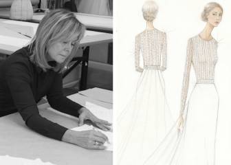 Así es el vestido de novia de Mery Perelló: bordado a mano e inspirado en Art Déco