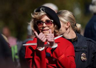 Jane Fonda, detenida a sus 81 años por su lucha contra el cambio climático