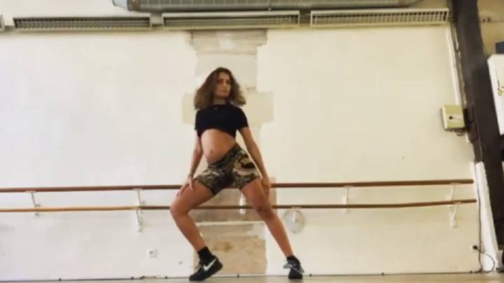 Hiba Abouk arrasa bailando embarazada al ritmo de Beyoncé
