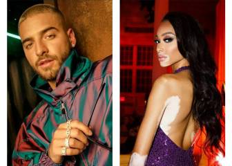 Maluma y Winnie Harlow tontean por Instagram y desatan todos los rumores