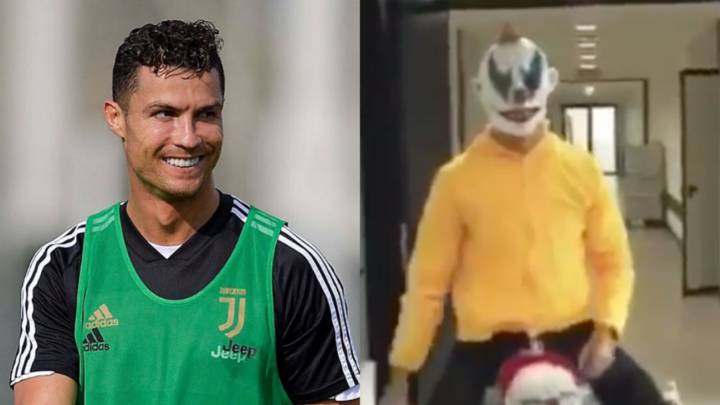 Cristiano Ronaldo disfraz halloween