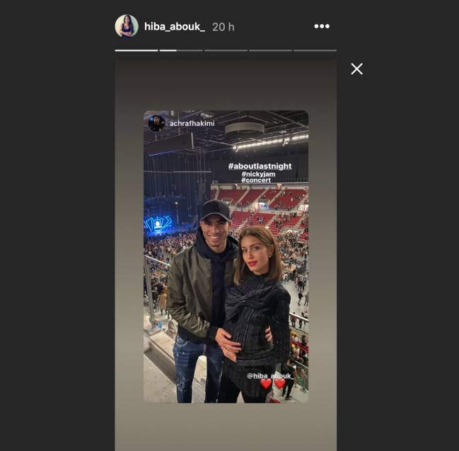 hiba abouk achraf hakimi concierto