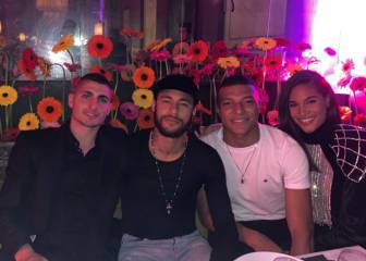 Nueva fiesta del vestuario del PSG: Neymar, Mbappé, Icardi... nadie se la quiso perder