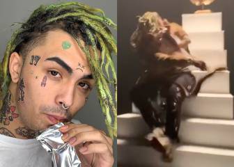El rapero Lil Pump es atacado por una serpiente durante el rodaje de su último videoclip