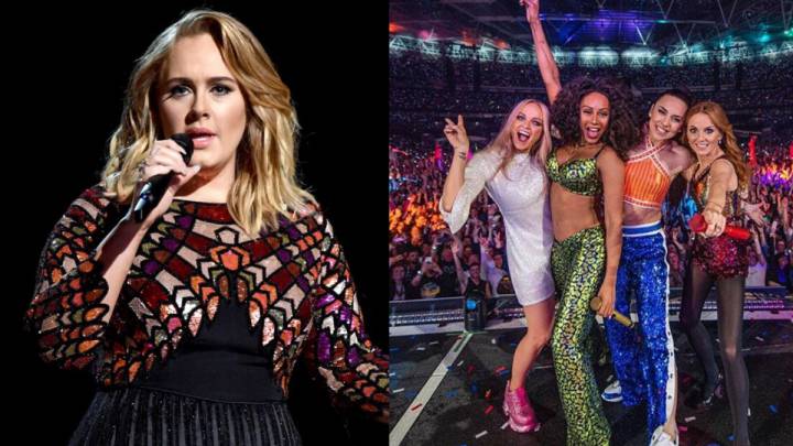 Adele quiso actuar con las Spice Girls pero estas rechazaron la oferta