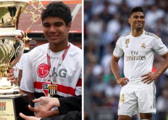Antes y después de Casemiro: Su cambio en fotos inéditas