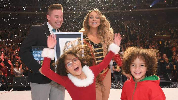 Mariah Carey bate tres récords Guinness gracias a su éxito "All I want for Christmas is you"