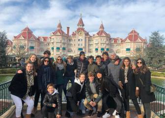 Rafa Nadal disfruta de Disneyland París en familia