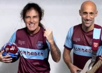 Iron Maiden saca una camiseta del West Ham y agota las existencias en horas