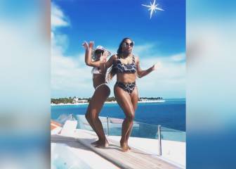 Venus y Serena deslumbran en vacaciones por Las Bahamas
