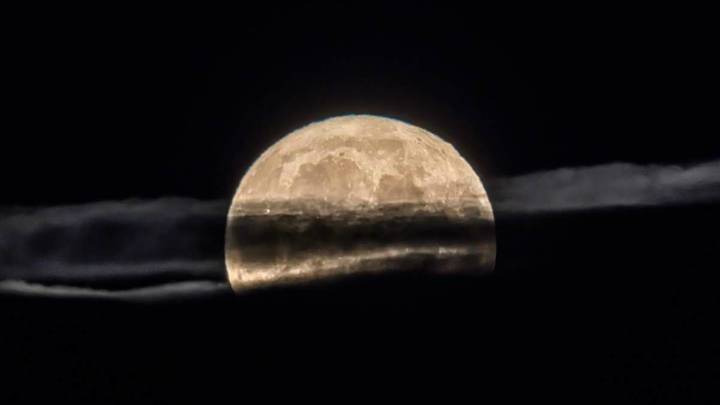 luna llena fria llegada invierno