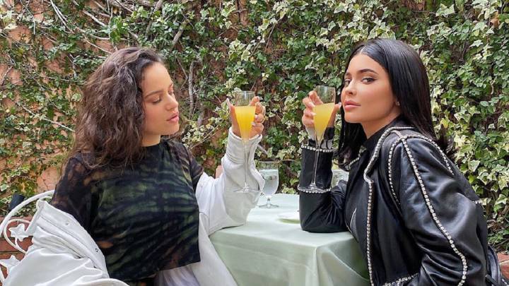 El encuentro de Rosalía y Kylie Jenner: una colaboración que podría arrasar