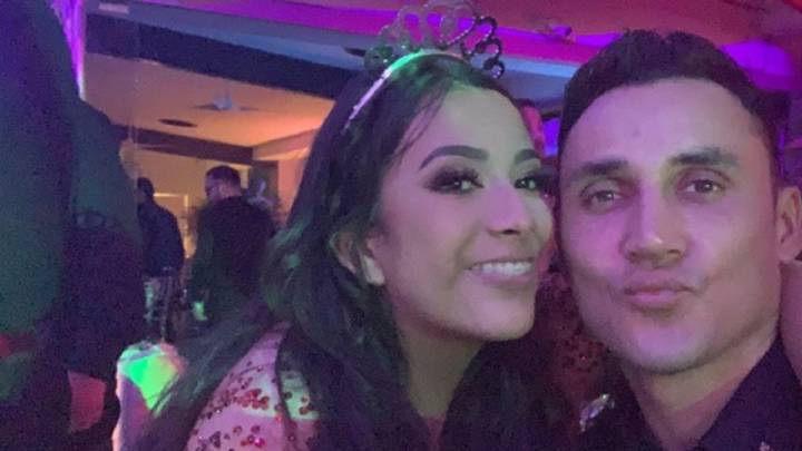 Keylor Navas, bailes y mucha diversión en su macrofiesta familiar