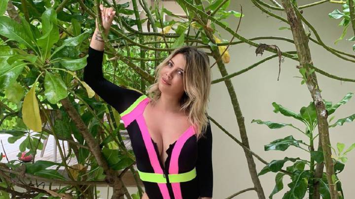 Wanda Nara comparte su primera sesión de fotos sensual del año