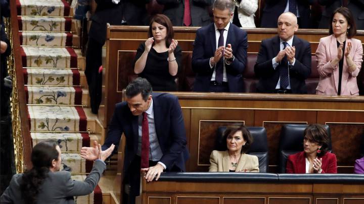 Investidura de Pedro Sánchez, en directo: votación, resultados y última hora