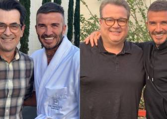 Beckham comparte las fotos del making off de su cameo en 'Modern Family'