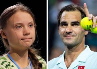 Federer responde a Greta Thunberg: