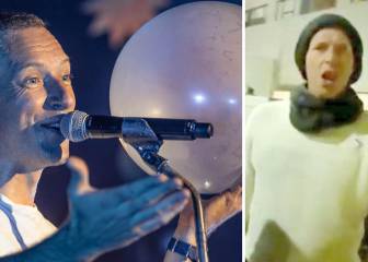 Chris Martin, de Coldplay, se enfrenta a unos fans tras un concierto benéfico