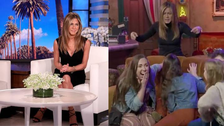 El 'susto' de Jennifer Aniston a varios fans al aparecer en el café de 'Friends'
