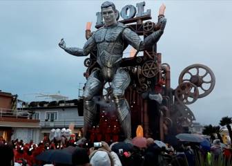 Cristiano es un titán hasta en los carnavales: la carroza en su honor de más de 20 metros