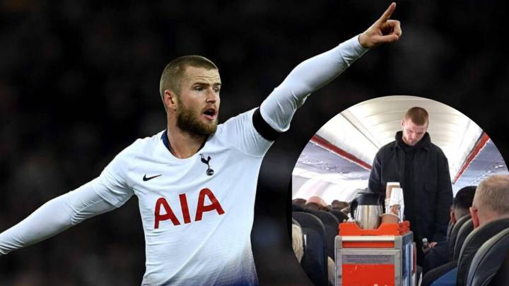 eric dier easyjet vuelo marrakech tottenham mourinho premier league turista