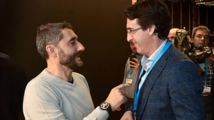 Valverde reaparece en Bilbao con un llamativo cambio de look