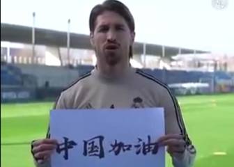 Ramos, el coronavirus y su mensaje de apoyo que impacta... ¡hablando en chino!
