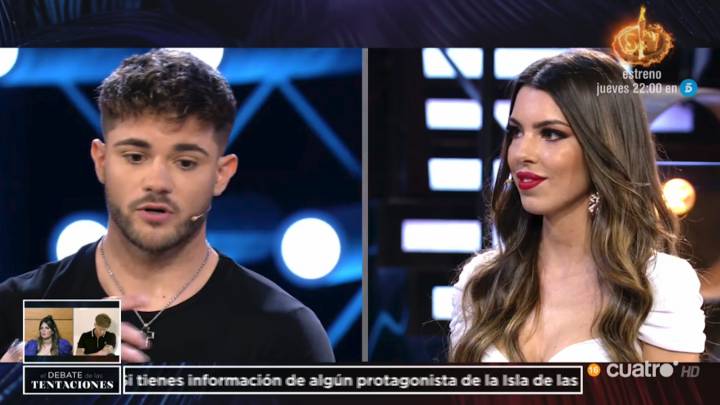 Ismael revela tener relaciones con Andrea y Óscar rompe con ella en pleno directo