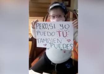 El mensaje que lanza al mundo esta niña te hará llevar la cuarentena de otra manera