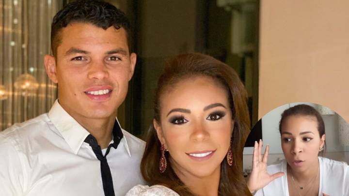 thiago silva mujer belle silva huida brasil parís coronavirus explicaciones supermercados confinamiento neymar psg capitán