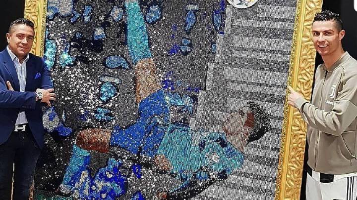 mr bling colombia mauricio benítez arte swarovski cristiano ronaldo messi estrellas