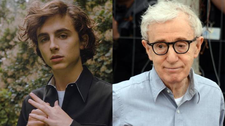 Woody Allen asegura que Timothée Chalamet renegó de él para optar al Oscar