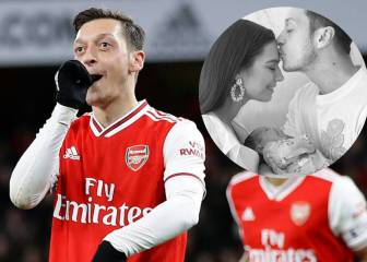 Mesut Özil da la bienvenida a su primera hija en plena crisis de coronavirus