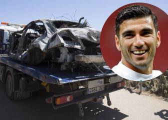 Reyes circulaba como mínimo a 187 km/h cuando reventó una rueda en su accidente