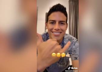 James Rodríguez se pasa a TikTok y ha hecho un reto viral