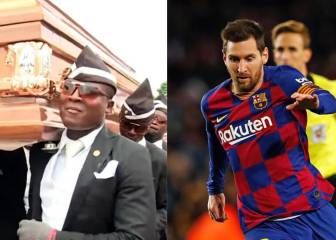 Uno de los miembros del meme de moda, sobre Messi: