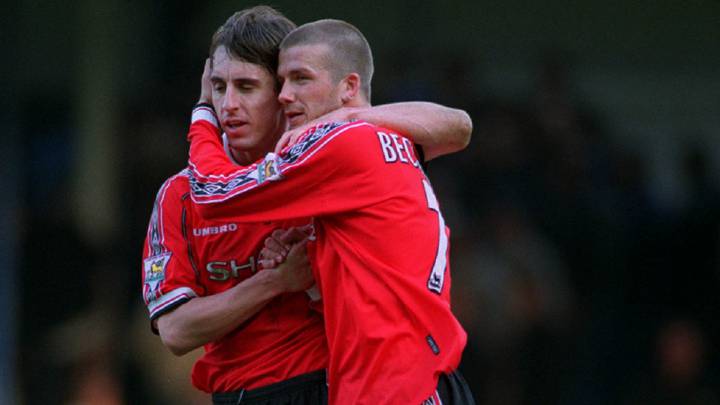 Neville recuerda sus problemas de convivencia con Beckham en el Manchester United
