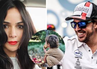 La felicitación de Fernando Alonso al hijo pequeño de Raquel del Rosario