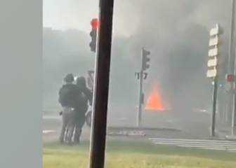 Guerra en Francia: autos volando, calles ardiendo, disparos...