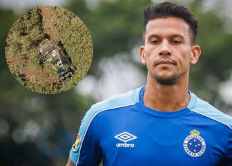 Henrique, del Cruzeiro, se despeña con su coche por un barranco de 200 metros