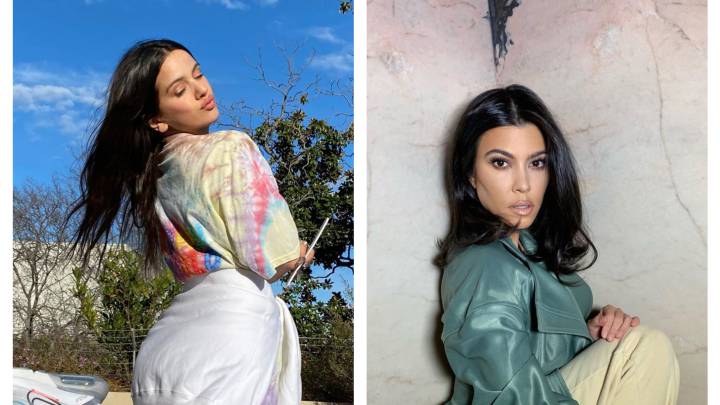 Rosalía se convierte en la profesora de español de Kourtney Kardashian