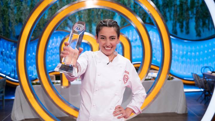 Ana, ganadora de 'MasterChef 8' en una igualada final con Andy e Iván