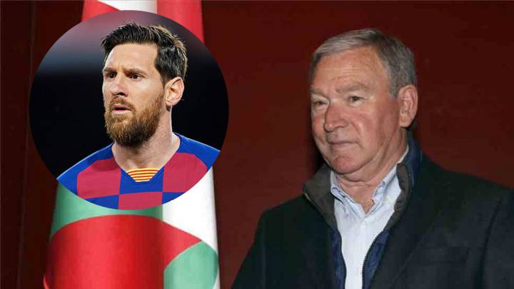 La foto de Javier Clemente en 1969 en la que es clavado a Lionel Messi