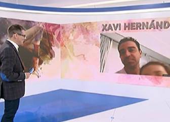 La hija de Xavi se cuela en una entrevista en directo de su padre: