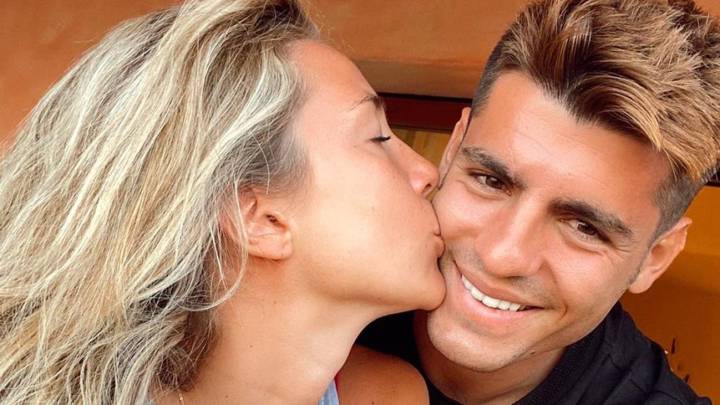 alvaro morata alice campello declaración amor redes sociales embarazo náuseas vacaciones italia barco mariano di vaio