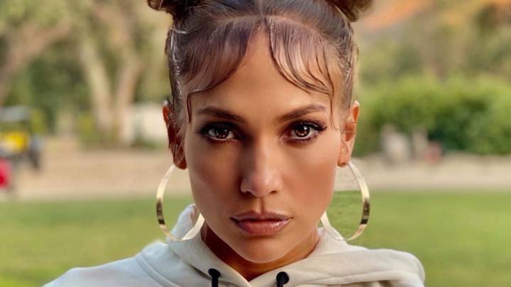 jennifer lopez natural sin maquillaje recién levantada foto álex rodríguez
