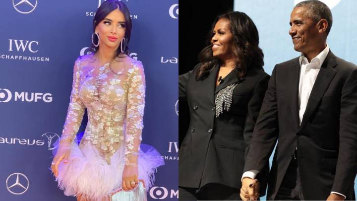 La esposa de Cesc Fàbregas carga contra los Obama y les acusa de financiar a terroristas