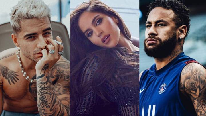 Maluma reaparece para hablar de Neymar tras el asunto Natalia Barulich: "Pregúntenle a él"